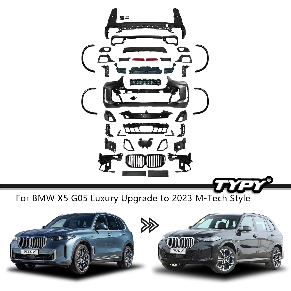 Tech Accessories Kit - Высококачественный комплект кузова для BMW X5