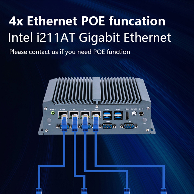 Промышленный мини-ПК XCY X77 б – обзор и цена Intel Cpu Core I5