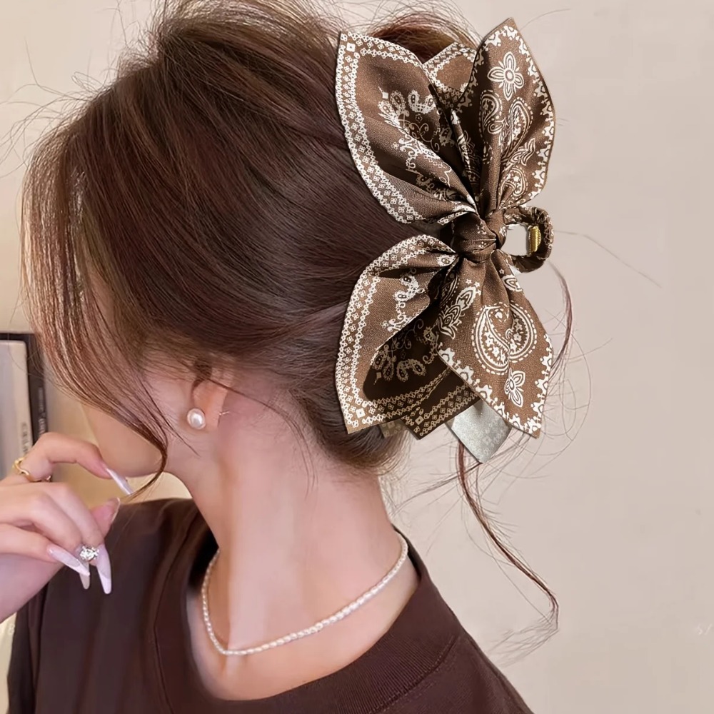 Модная заколка-краб с бантом в – обзор и цена Hi Tech Accessories
