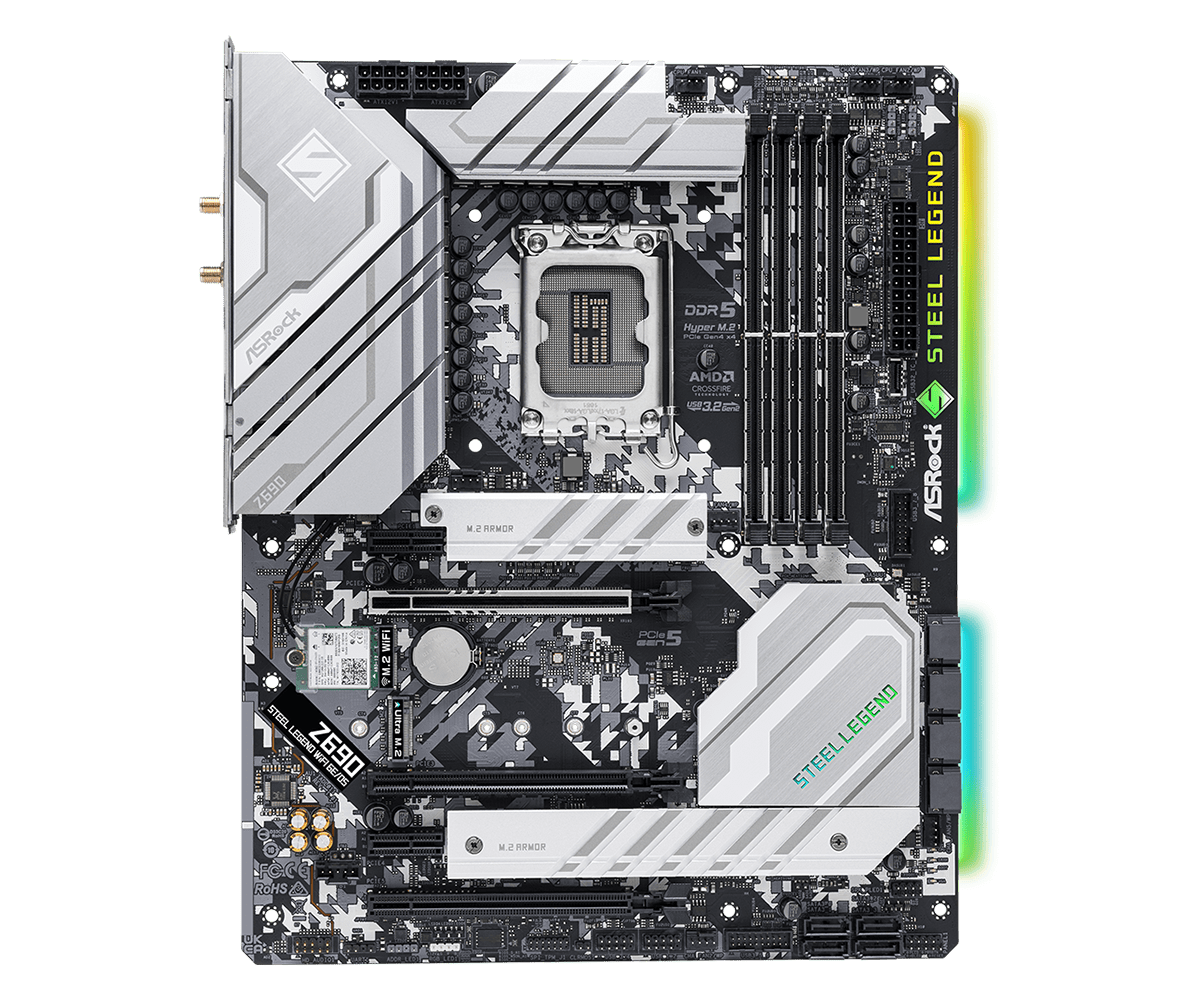 Материнская плата ASROCK Z690  – обзор и цена Intel Cpu Core I5