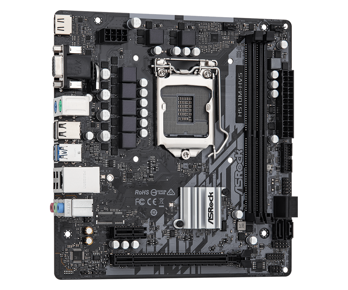 Материнская плата ASROCK H510M – обзор и цена Intel Cpu Core I5